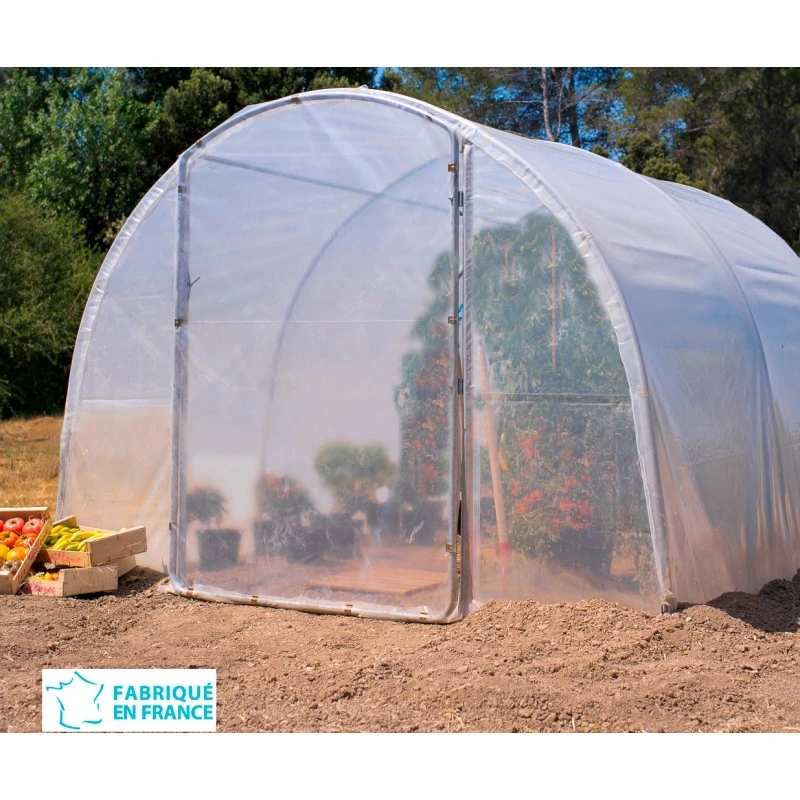 Bâche Complète De Remplacement Pour Serre Tunnel Pieds Droits 3x3m Porte Pivotante - Nouveau Modèle (depuis 2017) 5 Bâche Complète De Remplacement Pour Serre Tunnel Pieds Droits 3x3m Porte Pivotante - Nouveau Modèle (depuis 2017) – Image 3