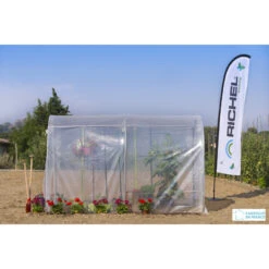 Gaine De Couverture PE De Remplacement Pour Serre Tunnel 2x3m RICHEL -Jardin Serre Boutique gaine de couverture pe de remplacement pour serre tunnel 2x3m richel 2