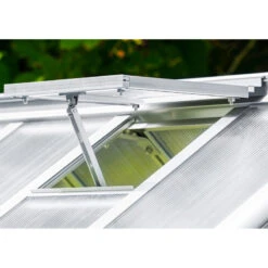 Mini-serre Merlin 0,83m² En Alu Anodisé Et PC 4mm – Fondation En Acier – Vitavia -Jardin Serre Boutique mini serre merlin 083m en alu anodise et pc 4mm fondation en acier vitavia 11