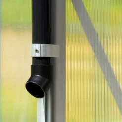 Mini-serre Merlin 0,83m² En Alu Anodisé Et PC 4mm – Fondation En Acier – Vitavia -Jardin Serre Boutique mini serre merlin 083m en alu anodise et pc 4mm fondation en acier vitavia 12