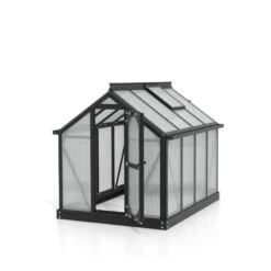 Mini-serre Merlin 0,83m² En Alu Noir Et PC 4mm – Fondation En Acier – Vitavia 14 Mini-serre Merlin 0,83m² En Alu Noir Et PC 4mm – Fondation En Acier – Vitavia -Jardin Serre Boutique mini serre merlin 083m en alu noir et pc 4mm fondation en acier vitavia 5