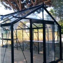 Orangerie La Serre De Sophie 22,59m² Aluminium Et Verre Trempé 4mm Avec Embase – ACD Prestige Live -Jardin Serre Boutique orangerie la serre de sophie 2259m aluminium et verre trempe 4mm avec embase acd prestige live 5