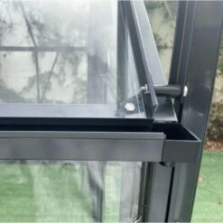 Pack Complet De Verres De Rechange Pour Serre De Jardin 11,04m² En Aluminium Anthracite Et Verre Trempé 4mm - Green Protect -Jardin Serre Boutique pack complet de verres de rechange pour serre de jardin 1104m en aluminium anthracite et verre trempe 4mm green protect 7