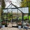 Pack Serre De Jardin 12,9m² Noire En Verre Trempé Garden Room + Embase Incluse - Halls 1 Pack Serre De Jardin 12,9m² Noire En Verre Trempé Garden Room + Embase Incluse - Halls -Jardin Serre Boutique pack serre de jardin 129m noire en verre trempe garden room embase incluse halls