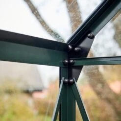 Pack Serre De Jardin 12,9m² Noire En Verre Trempé Garden Room + Embase Incluse - Halls -Jardin Serre Boutique pack serre de jardin 129m noire en verre trempe garden room embase incluse halls 7