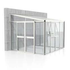 Serre Adossée Athena 7m² En Aluminium Blanc Et Vitrage Combiné - Vitavia 10 Serre Adossée Athena 7m² En Aluminium Blanc Et Vitrage Combiné - Vitavia -Jardin Serre Boutique serre adossee athena 7m en aluminium blanc et vitrage combine vitavia 3