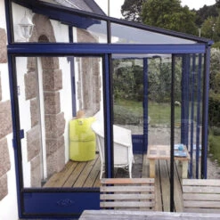 Serre Adossée LUXIA 7,2m² H246cm En Aluminium Laqué Et Verre Trempé 4mm + Embase Incluse - Lams 24 Serre Adossée LUXIA 7,2m² H246cm En Aluminium Laqué Et Verre Trempé 4mm + Embase Incluse - Lams -Jardin Serre Boutique serre adossee luxia 72m h246cm en aluminium laque et verre trempe 4mm embase incluse lams 2