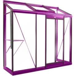 Serre Adossée Miccolo 1,85m² En Aluminium Laqué Et Verre De Sécurité 4mm – ACD -Jardin Serre Boutique serre adossee miccolo 185 m en aluminium laque et verre de securite 4mm acd 1 5