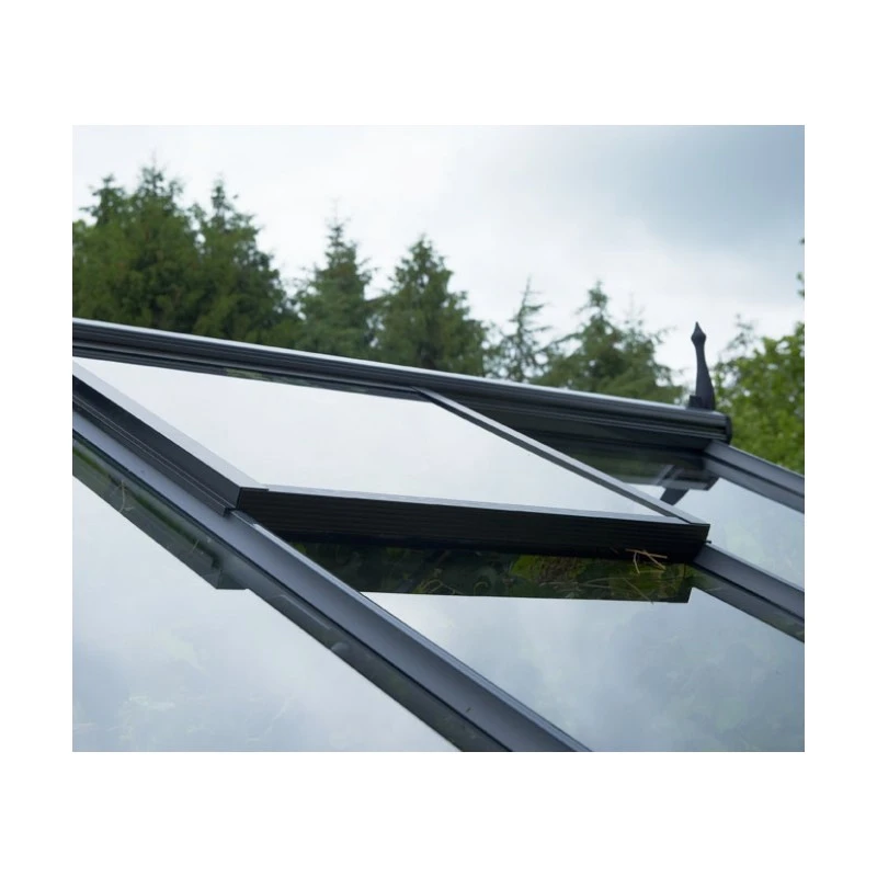 Serre Anthracite 16,2m² En Polycarbonate 10mm Gardener - Juliana 10 Serre Anthracite 16,2m² En Polycarbonate 10mm Gardener - Juliana – Image 8