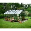 Serre Anthracite 18,8m² En Verre Trempé Gartner - Juliana -Jardin Serre Boutique serre anthracite 188m en verre trempe gardener juliana