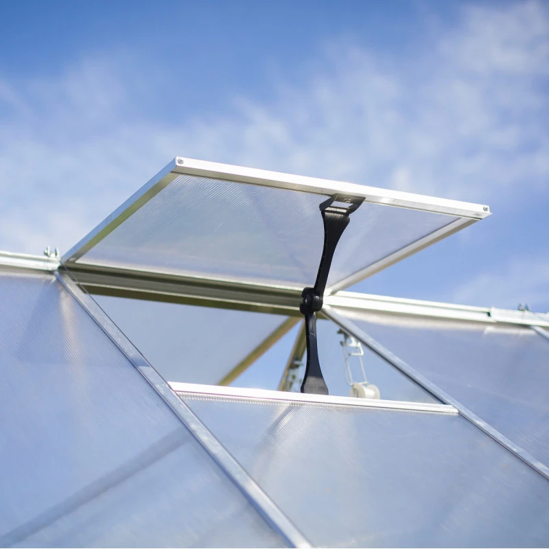 Serre Balance™ 22m² Structure Argent Et Panneaux Hybrides – Canopia By Palram 19 Serre Balance™ 22m² Structure Argent Et Panneaux Hybrides – Canopia By Palram – Image 17