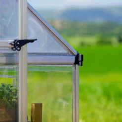 Serre Balance™ 29,3m² En Aluminium Et Polycarbonate Gris – Canopia By Palram -Jardin Serre Boutique serre balance 293m en aluminium et polycarbonate gris canopia by palram 13