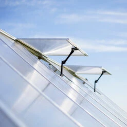 Serre Balance™ 29,3m² En Aluminium Et Polycarbonate Gris – Canopia By Palram -Jardin Serre Boutique serre balance 293m en aluminium et polycarbonate gris canopia by palram 15