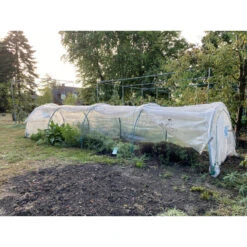 Serre Chenille De Jardin 1,3x10m En PE Non Armé 200 Microns Serres Tonneau -Jardin Serre Boutique serre chenille de jardin 13x10m en pe non arme 200 microns serres tonneau 3