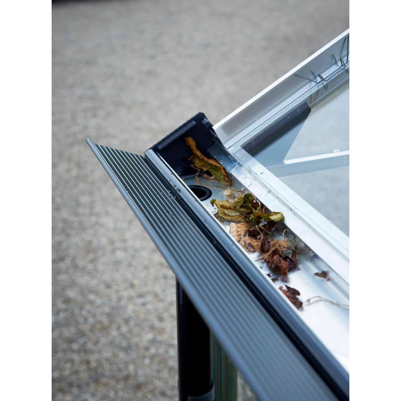Serre Compact 5m² Anthracite En Polycarbonate 10mm - Juliana 9 Serre Compact 5m² Anthracite En Polycarbonate 10mm - Juliana – Image 7