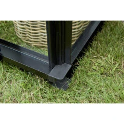 Serre De Jardin 11,3m² En Verre Trempé BLOCKLEY Noire - Halls Costwold -Jardin Serre Boutique serre de jardin 113m en verre trempe blockley noire eden greenhouses 14