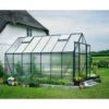 Serre De Jardin 11,5m² Magnum 148 En Aluminium Vert Et Polycarbonate 6mm - Halls -Jardin Serre Boutique serre de jardin 115m magnum 148 en aluminium vert et polycarbonate 6mm halls