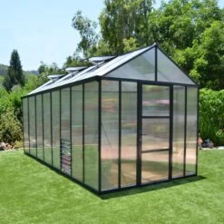 Serre De Jardin 11,8m² En Polycarbonate 10mm Glory Premium – Palram - Canopia