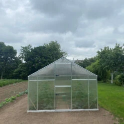 Serre De Jardin 12,5m² En Aluminium Et Polycarbonate 6mm Sanus UP! XL12 – Gampre