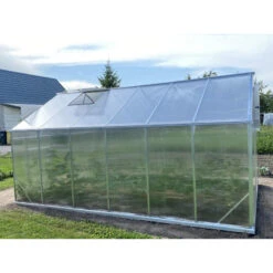 Serre De Jardin 12,5m² En Aluminium Et Polycarbonate 6mm Sanus UP! XL12 – Gampre -Jardin Serre Boutique serre de jardin 125m en aluminium et polycarbonate 6mm sanus up xl12 gampre 3