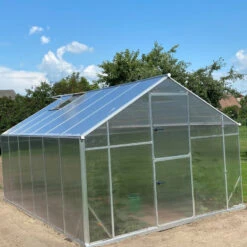 Serre De Jardin 12,5m² En Aluminium Et Polycarbonate 6mm Sanus UP! XL12 – Gampre -Jardin Serre Boutique serre de jardin 125m en aluminium et polycarbonate 6mm sanus up xl12 gampre 7