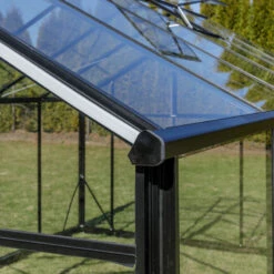 Serre De Jardin 12,5m² En Aluminium Noir Et Verre Trempé Sanus UP! XL12 - Gampre 31 Serre De Jardin 12,5m² En Aluminium Noir Et Verre Trempé Sanus UP! XL12 - Gampre -Jardin Serre Boutique serre de jardin 125m en aluminium noir et verre trempe sanus up xl12 gampre 13