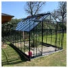 Serre De Jardin 12,84m² En Aluminium Anthracite Et Verre Trempé 4mm - Green Protect 2 Serre De Jardin 12,84m² En Aluminium Anthracite Et Verre Trempé 4mm - Green Protect -Jardin Serre Boutique serre de jardin 1272m en aluminium anthracite et verre trempe 4mm green protect