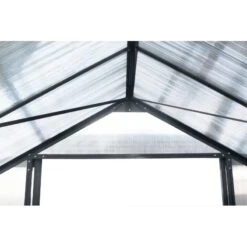 Serre De Jardin 13,2m² Anthracite Polycarbonate 4mm + Embase Green Protect 22 Serre De Jardin 13,2m² Anthracite Polycarbonate 4mm + Embase Green Protect -Jardin Serre Boutique serre de jardin 132m anthracite polycarbonate 4mm embase green protect 7