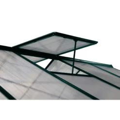 Serre De Jardin 13,2m² Verte Polycarbonate 4mm + Embase Green Protect -Jardin Serre Boutique serre de jardin 132m verte polycarbonate 4mm embase green protect 10