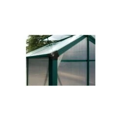 Serre De Jardin 13,2m² Verte Polycarbonate 4mm + Embase Green Protect -Jardin Serre Boutique serre de jardin 132m verte polycarbonate 4mm embase green protect 3