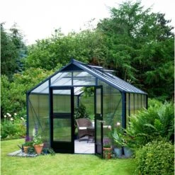 Serre De Jardin 13m² Aluminium Et Polycarbonate 10mm Premium – Juliana -Jardin Serre Boutique serre de jardin 13m aluminium et polycarbonate 10mm premium juliana 12