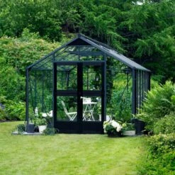 Serre De Jardin 13m² Aluminium Et Verre Trempé Premium - Juliana -Jardin Serre Boutique serre de jardin 13m aluminium et verre trempe premium juliana 12