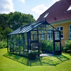 Serre De Jardin 13m² Aluminium Et Verre Trempé Premium - Juliana -Jardin Serre Boutique serre de jardin 13m aluminium et verre trempe premium juliana 14