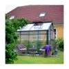 Serre De Jardin 13m² Anthracite En Polycarbonate 10mm Premium – Juliana -Jardin Serre Boutique serre de jardin 13m anthracite en polycarbonate 10mm premium juliana