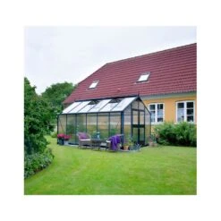 Serre De Jardin 13m² Anthracite En Polycarbonate 10mm Premium – Juliana -Jardin Serre Boutique serre de jardin 13m anthracite en polycarbonate 10mm premium juliana 4