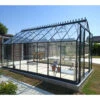 Serre De Jardin 14,52m² En Aluminium Anthracite Et Verre Trempé 4mm - Green Protect -Jardin Serre Boutique serre de jardin 1452m en aluminium anthracite et verre trempe 4mm green protect