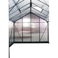 Serre De Jardin 15,03m² Verte PC 4mm + Embase Green Protect -Jardin Serre Boutique serre de jardin 1503m verte pc 4mm embase green protect 4