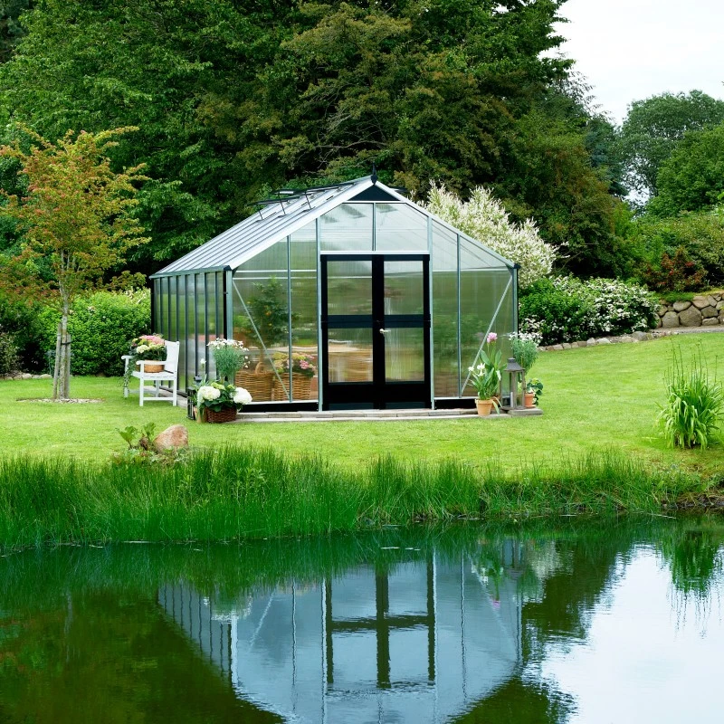 Serre De Jardin 16,2m² En Polycarbonate 10mm Gartner - Juliana 14 Serre De Jardin 16,2m² En Polycarbonate 10mm Gartner - Juliana – Image 12