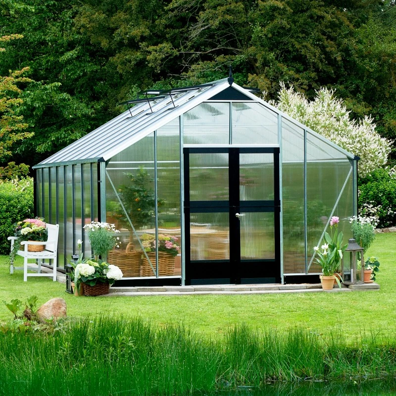 Serre De Jardin 16,2m² En Polycarbonate 10mm Gartner - Juliana 3 Serre De Jardin 16,2m² En Polycarbonate 10mm Gartner - Juliana