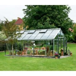 Serre De Jardin 16,2m² En Verre Trempé Gartner - Juliana -Jardin Serre Boutique serre de jardin 162m en verre trempe gardener juliana 15