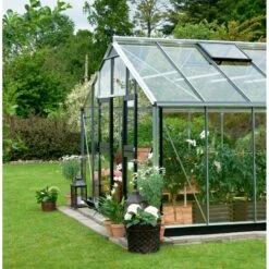 Serre De Jardin 16,2m² En Verre Trempé Gartner - Juliana -Jardin Serre Boutique serre de jardin 162m en verre trempe gardener juliana 18