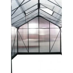 Serre De Jardin 16,9m² Verte En Polycarbonate 4mm + Embase Green Protect -Jardin Serre Boutique serre de jardin 169m verte en polycarbonate 4mm embase green protect 10