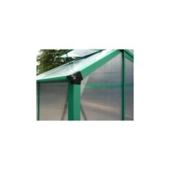 Serre De Jardin 16,9m² Verte En Polycarbonate 4mm + Embase Green Protect -Jardin Serre Boutique serre de jardin 169m verte en polycarbonate 4mm embase green protect 8