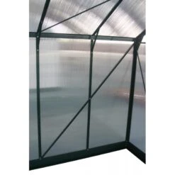 Serre De Jardin 16,9m² Verte En Polycarbonate 4mm + Embase Green Protect -Jardin Serre Boutique serre de jardin 169m verte en polycarbonate 4mm embase green protect 9
