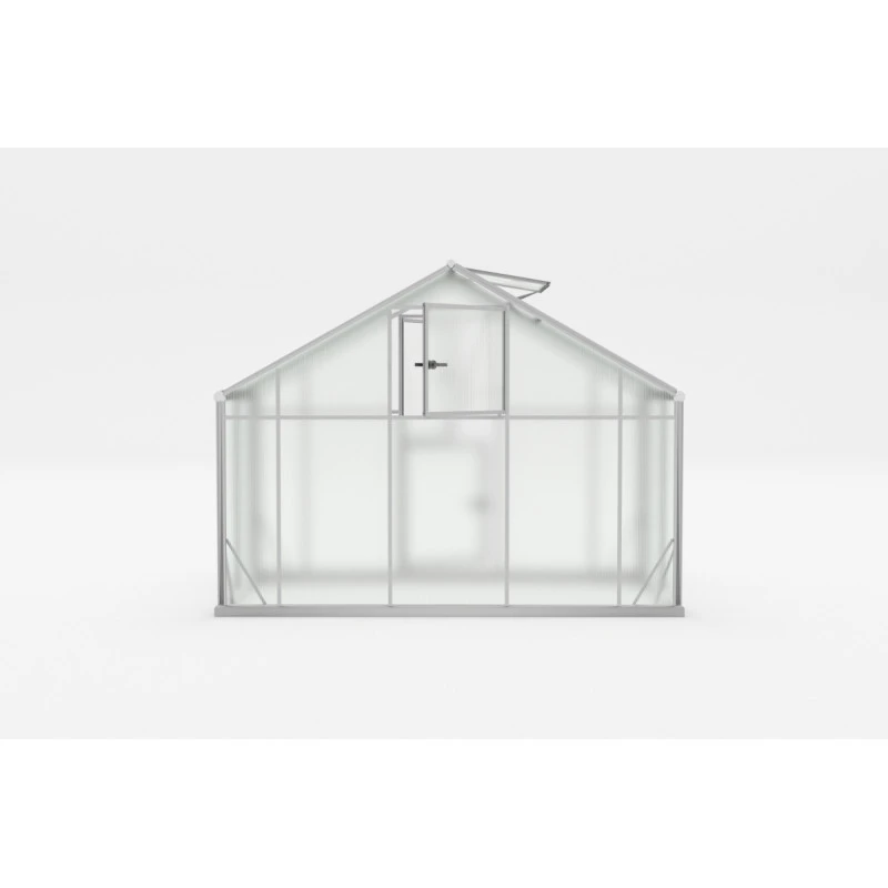 Serre De Jardin 18,6m² En Aluminium Et Polycarbonate 6mm Sanus UP! XL18 – Gampre 4 Serre De Jardin 18,6m² En Aluminium Et Polycarbonate 6mm Sanus UP! XL18 – Gampre – Image 2