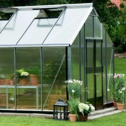 Serre De Jardin 18,8m² En Polycarbonate 10mm Gartner - Juliana -Jardin Serre Boutique serre de jardin 188m en polycarbonate 10mm gardener juliana 4