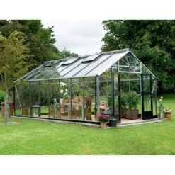 Serre De Jardin 18,8m² En Verre Trempé Gartner - Juliana -Jardin Serre Boutique serre de jardin 188m en verre trempe gardener juliana 11