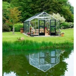 Serre De Jardin 18,8m² En Verre Trempé Gartner - Juliana -Jardin Serre Boutique serre de jardin 188m en verre trempe gardener juliana 19
