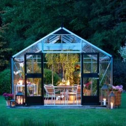 Serre De Jardin 18,8m² En Verre Trempé Gartner - Juliana -Jardin Serre Boutique serre de jardin 188m en verre trempe gardener juliana 4
