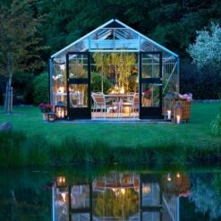 Serre De Jardin 18,8m² En Verre Trempé Gartner - Juliana -Jardin Serre Boutique serre de jardin 188m en verre trempe gardener juliana 8